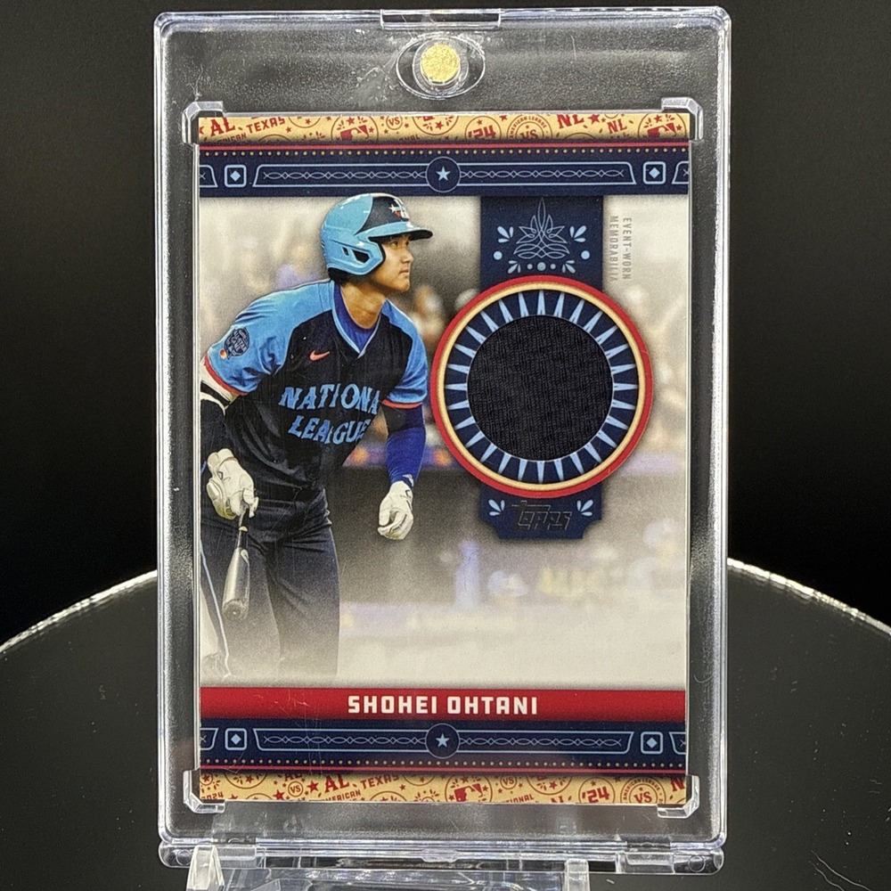 Shohei Ohtani 2024 Topps Update All-Star Stitches Relic #ASR-SO ~ Dodgers MINT